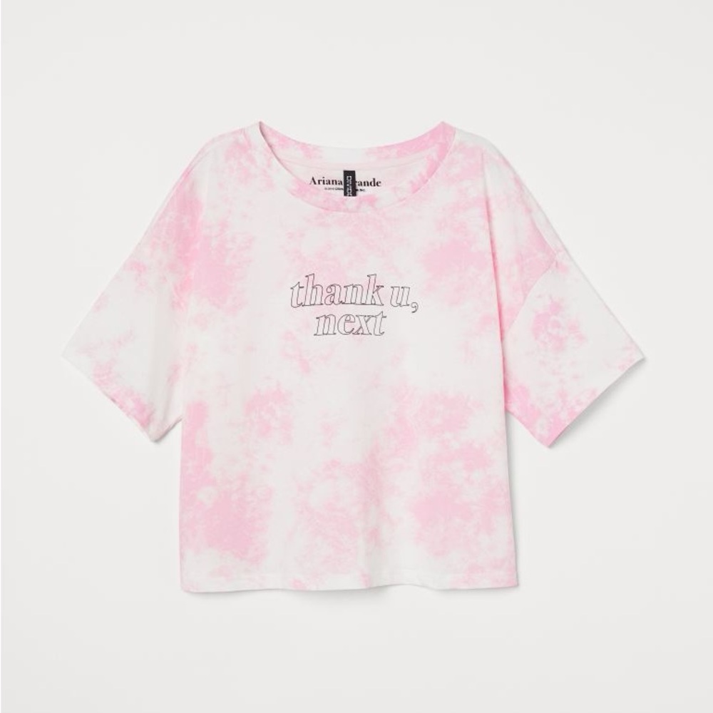 Ariana Grande Top - thank you, next x H&M T-shirt (S)